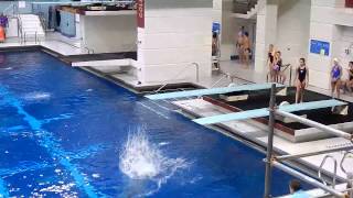 Jennifer Bell Performs Forward Double Somersault Tuck On 1-M, At 2013 Usa Diving Age Group Nationals