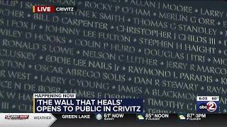 Veterans encouraged to visit The Wall that Heals