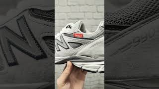 Mensnew Balance 990 Vs 4 Grey Suedetrainers