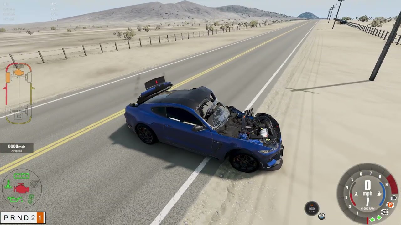 playing some beamng