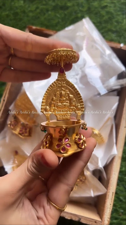 Elegant Gajalakshmi Diya WA 8754856979 #lakshmidiya #pooja #diya #lamp #gajalakshmi #idol #lakshmi