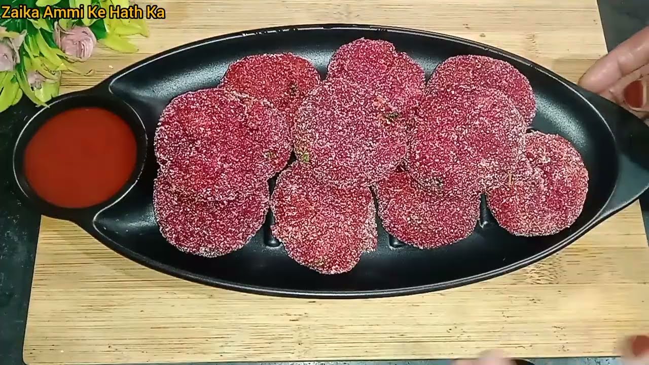Perfect Beetroot Tikki! Beetroot Cutlet|Beetroot Patties
