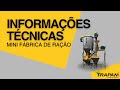 Mini Fábrica de Ração Farelada MFT-1000 | Trapani Indústria