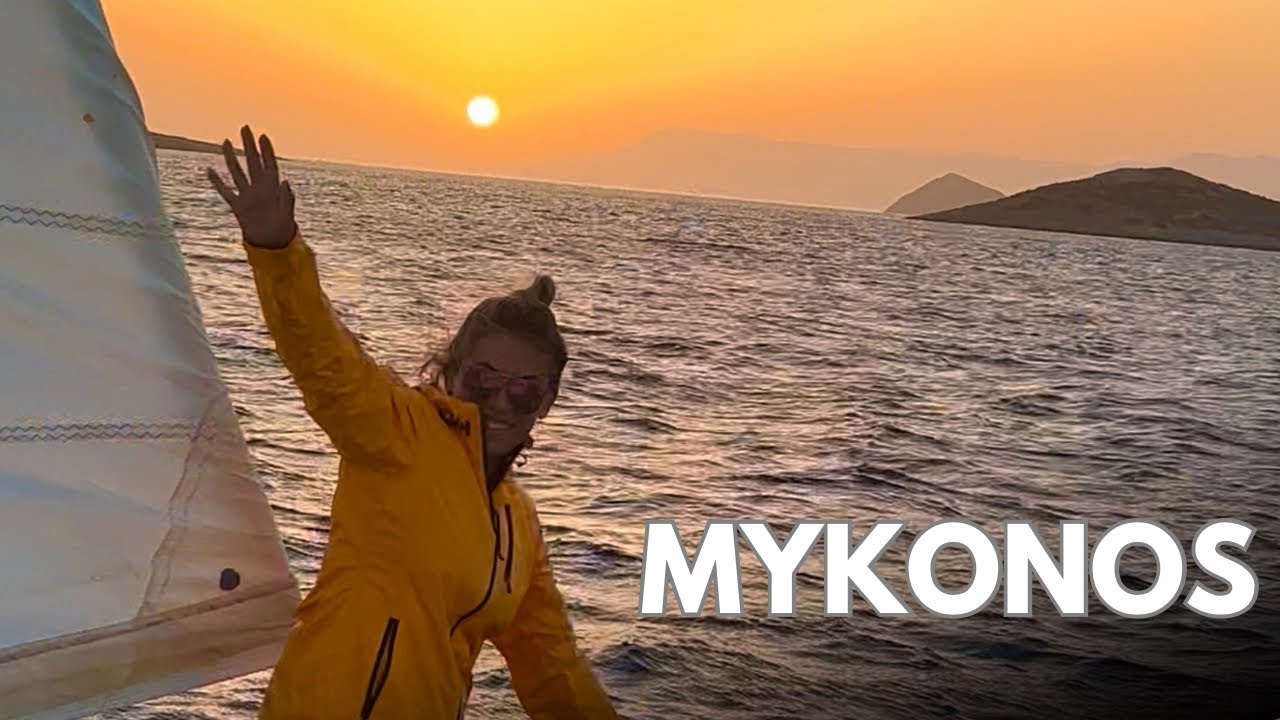 ⁣Ancorados em MYKONOS | No Barco Pelo Mundo Ep. 199
