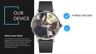 smartwatch motion graphic demo screenshot 3