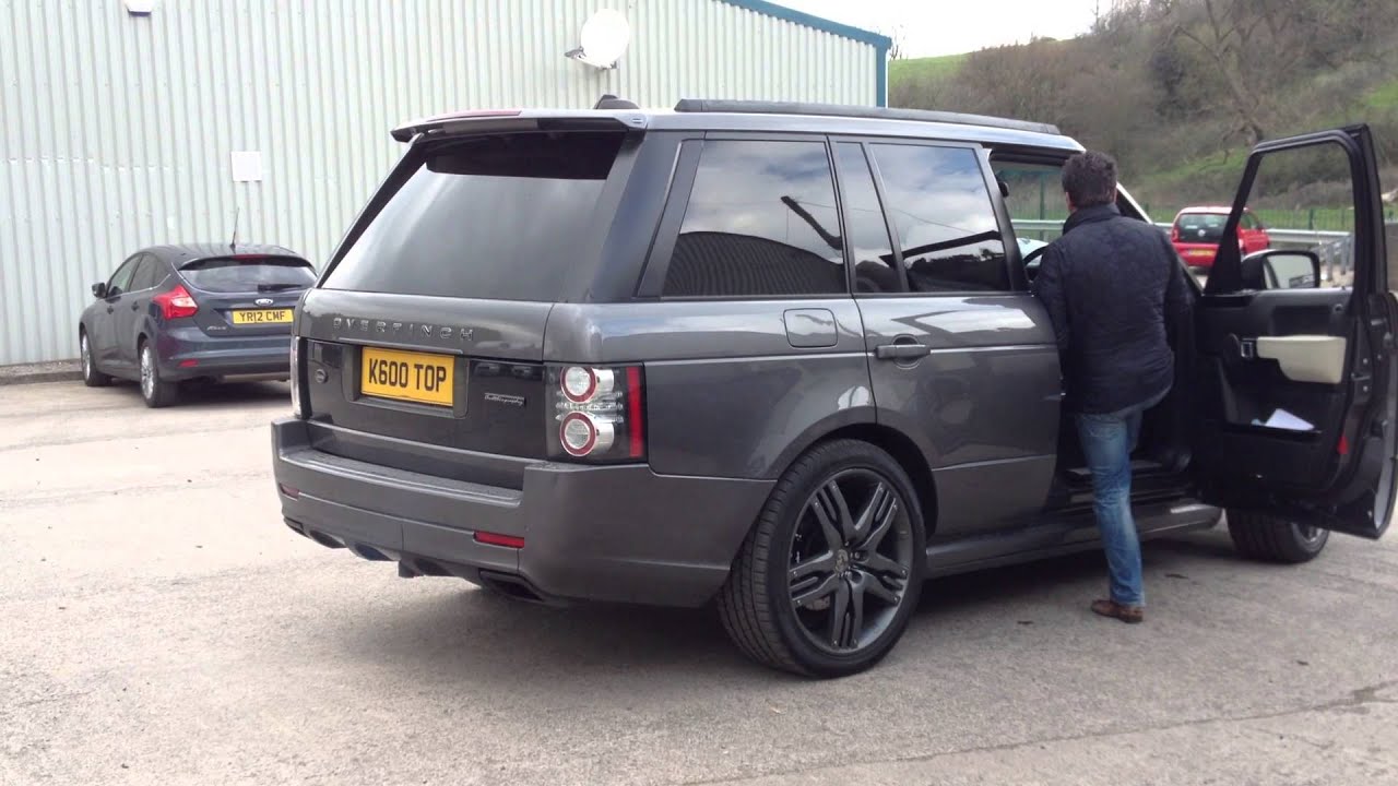 Range Rover V8 Infinity-Exhausts custom exhaust system