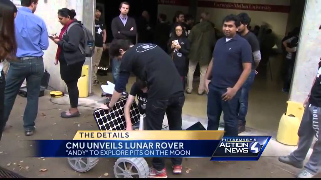 CMU unveils new lunar rover - YouTube