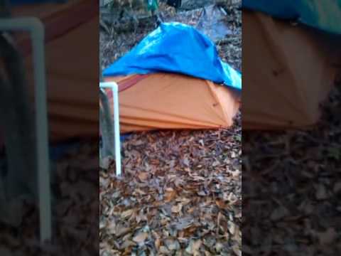 Camp on the Knobstone Trail. 2017