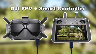 Viewing DJI FPV with the Smart Controller - Finally a viewing/streaming monitor!!!