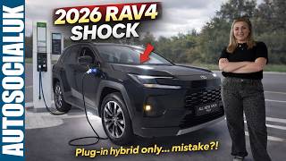 All-New 2026 Toyota Rav4 Revealed Bigger, Smarter, Plug-In Only