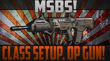 Call of Duty: Ghosts - "MSBS Class Setup" | OP GUN! (Call of Duty Ghost Gameplay)