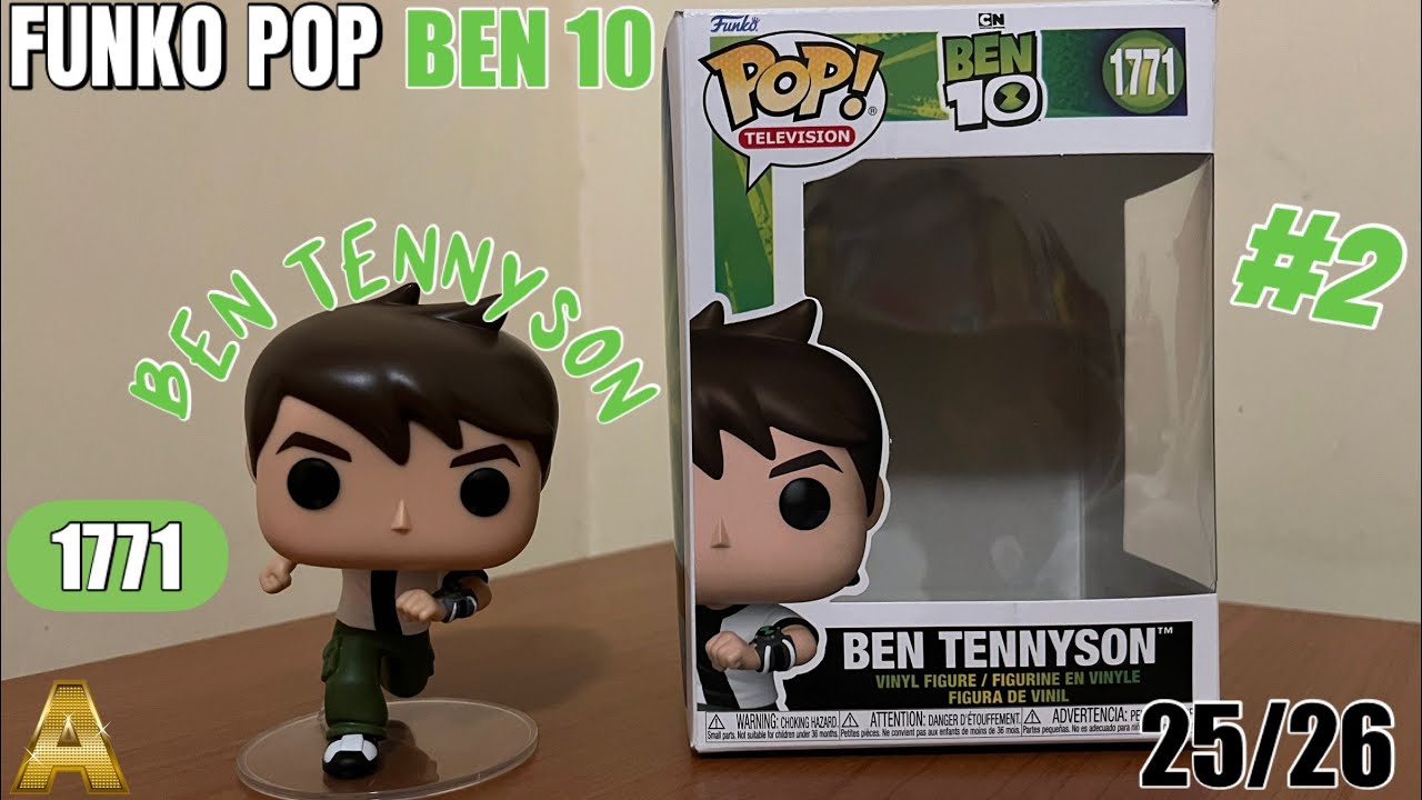 Funko Pop Ben 10 1771 25/26 | Ben Tennyson | Unboxing 