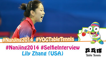 #Nanjing2014 Selfie Interview - Lily Zhang (QF)