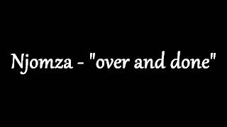 Njomza - "over and done" Instrumental Karaoke with backing vocals