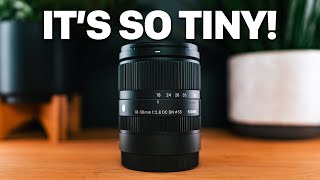 Small! Light! INEXPENSIVE! Hands-On With The Sigma 18-50mm f/2.8 DC DN APS-C Sony E-Mount Zoom Lens!