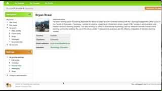 Creating an eClass Moodle Profile
