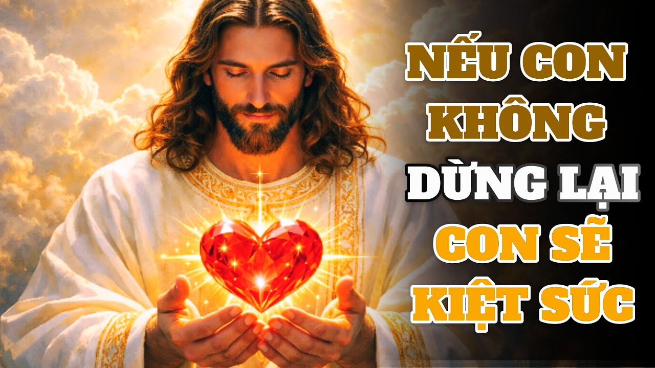 NẾU CON KHÔNG DỪNG LẠI NGAY BÂY GIỜ, CON SẼ KIỆT SỨC | Lời Chúa Hôm Nay