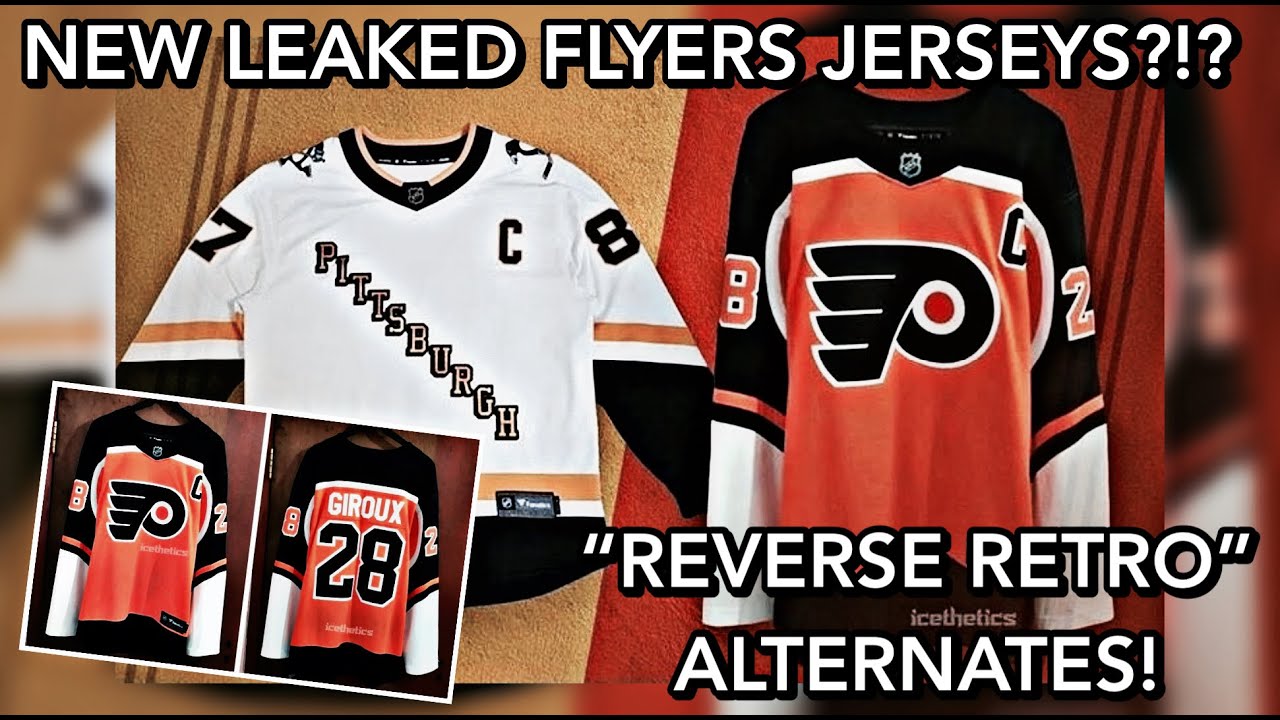 LOOK: Potential Penguins and Flyers 'Reverse Retro' jerseys for upcoming NHL  season leak 