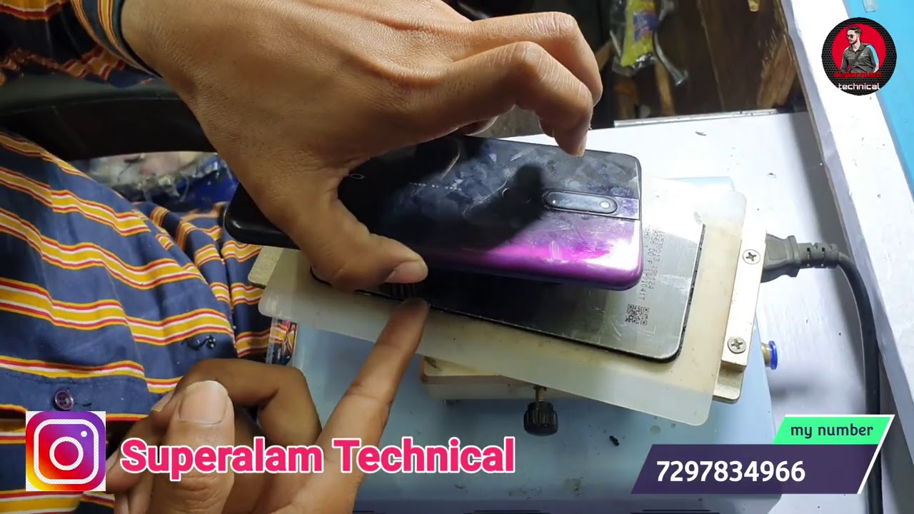 Oppo F11 Pro Glass Replacement | Oppo F11 Pro Broken glass Change without Mobile Open