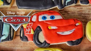Cars Lightning McQueen Cookie!