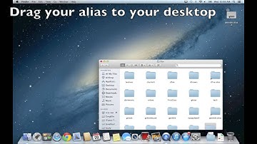 How to Make an Alias for Your Home Folder