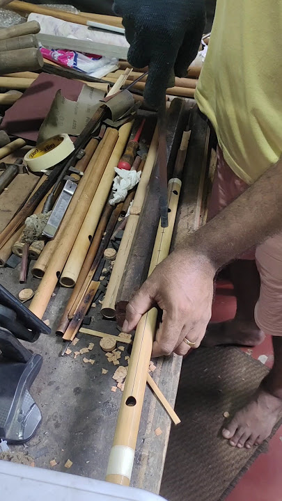 bamboo flute making | ALPHA FLUTES |