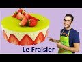 recette LE FRAISIER, façon CAP pâtisserie