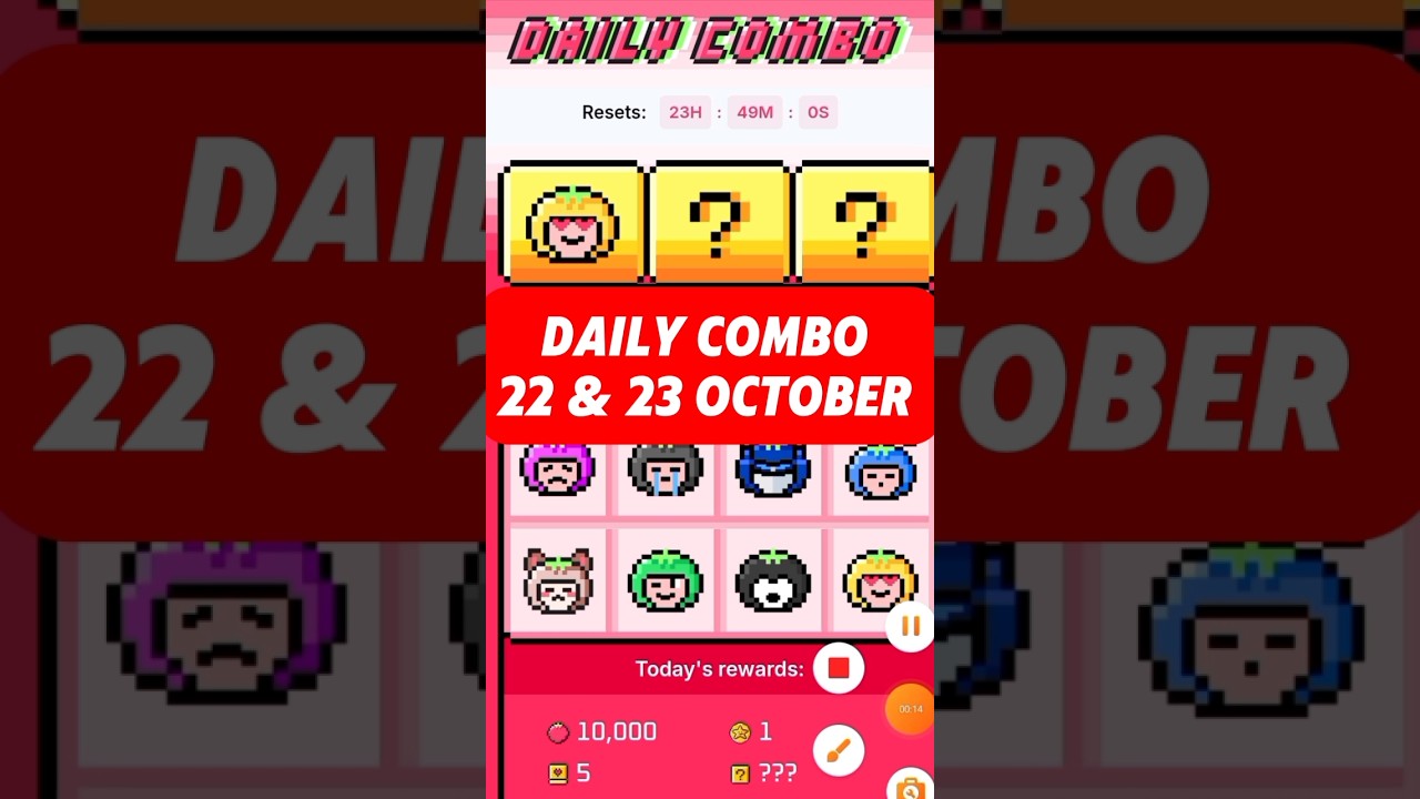 🍅Tomarket Airdrop Combo 22 & 23 October | Tomarket Daily Combo Today | Tomarket Secret Combo Today