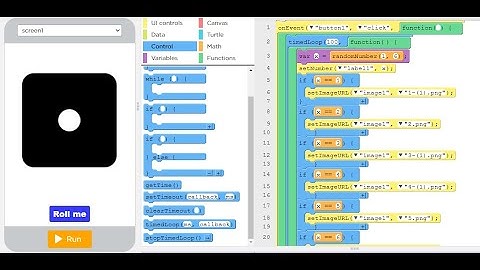 lucky dice made on App Lab Code org play it with your friends.