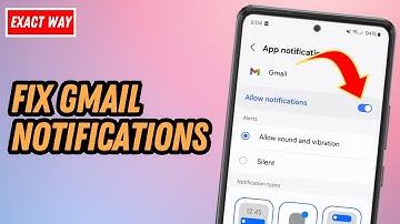 How To Fix Gmail Notifications Not Working Android 2025 [Fixed]