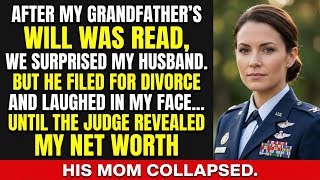 My Husband Laughed At My Divorce... Until The Judge Said My Net Worth Out Loud