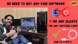 Best Free Screen Mirroring software for Live Stream BGMI mobile on PC/ with OBS in 2024