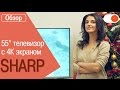 Обзор 55-ти дюймового 4К-телевизора Sharp LC-55XUF8772ES