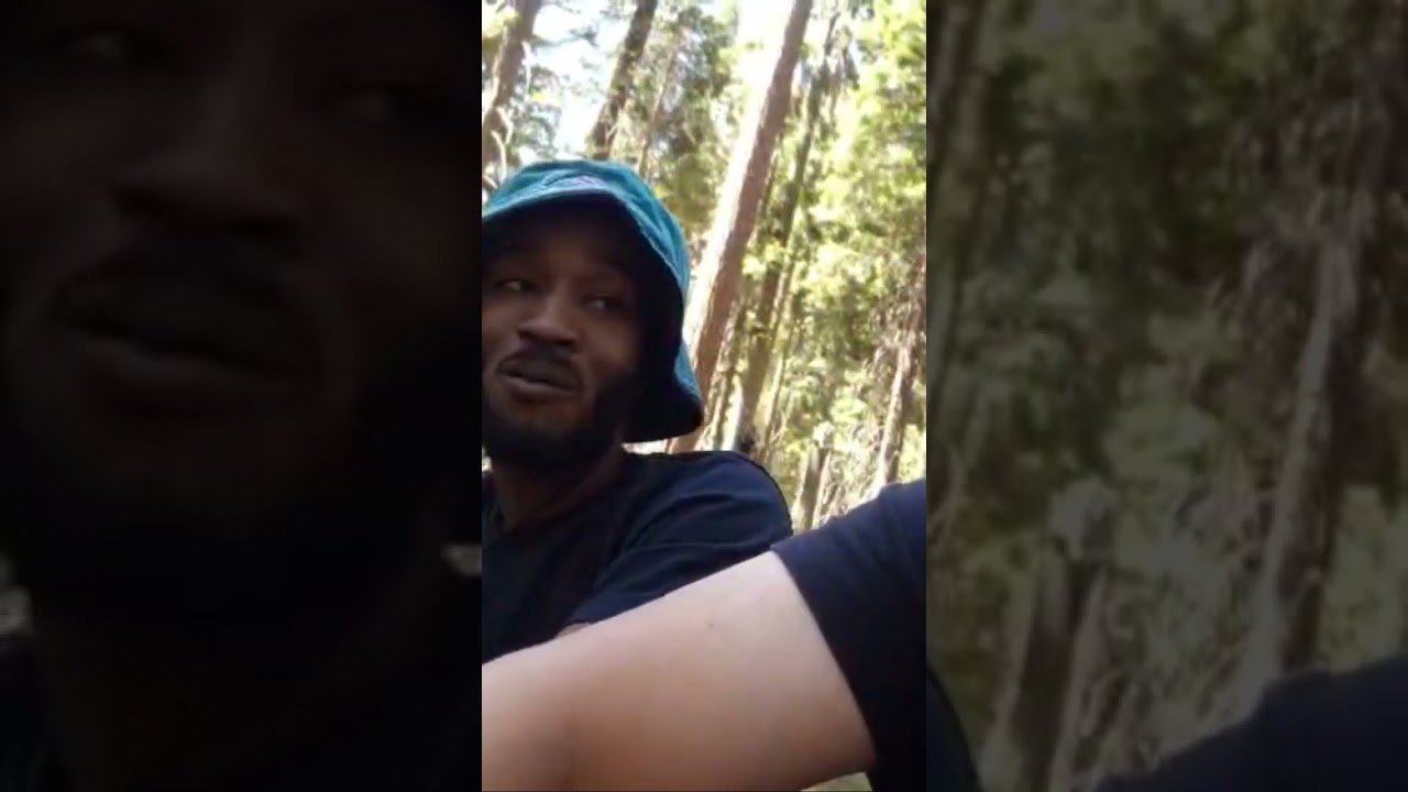 Black guy speaks Turkish Hiking 