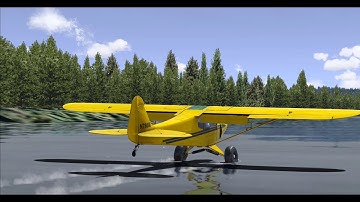 PA-18 Super Cub with Tundra Tires