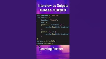 JavaScript Interview #javascripttutorial #javascriptinterviewquestions #angular #reactjs #vuejs