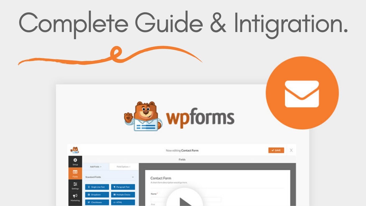 How to Create WP Form & Integrate In WordPress - YouTube