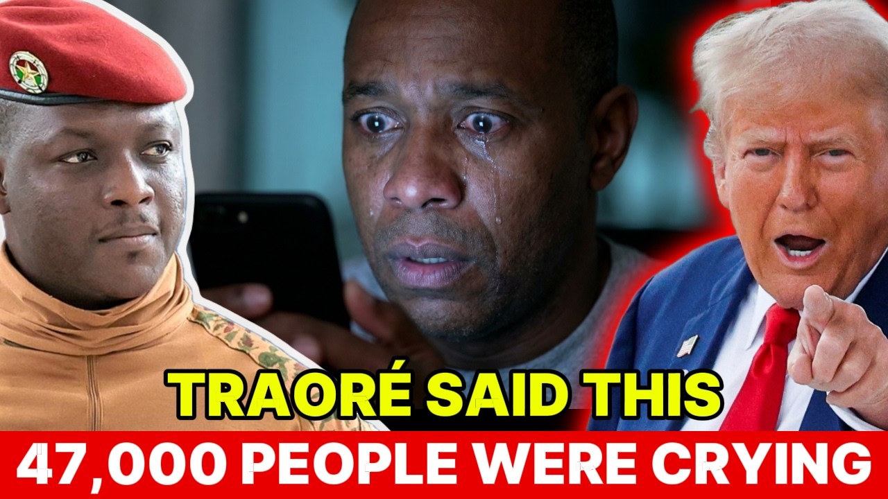 Traoré Said This to Black Americans  And They Cried Watching It