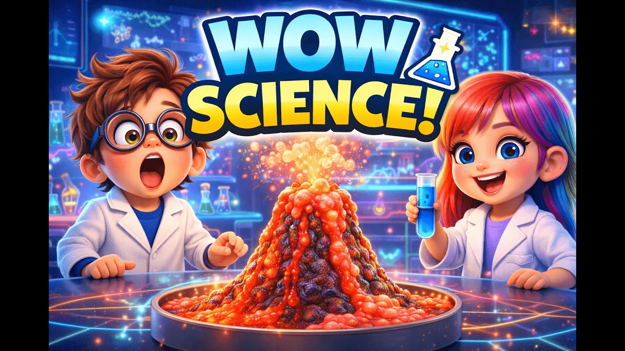 Science Fun Lab – 5 Easy Experiments with Alex & Lily: 3D Kids Adventure