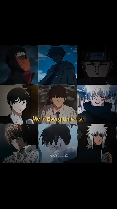 Me in every universe        #obito #rin #jiraiya #tsunade #gojo #pain #konan #every #universe #sad