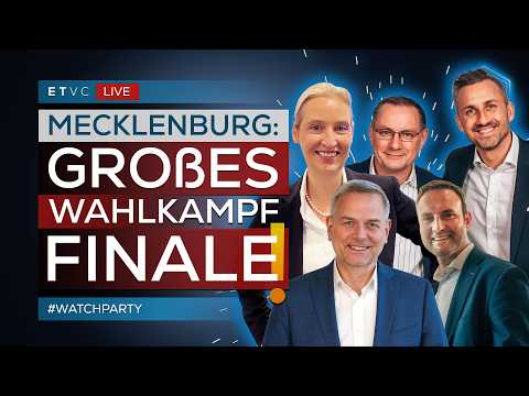 AFD Wahlkampf-FINALE in NEUBRANDENBURG (MV) mit WEIDEL, CHRUPALLA, SIEGMUND & CO. |#WATCHPARTY