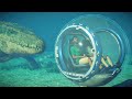 Underwater gyrosphere tour  jurassic world evolution 2