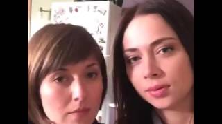 Настасья Самбурская - Со съемок универа Настасья Самбурская - Со съемок универа
