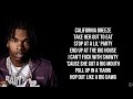 Lil Baby CALIFORNIA BREEZE Lyrics
