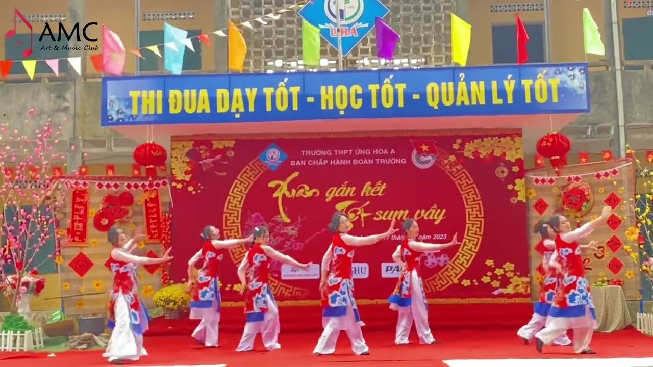 Múa Tết này con sẽ về - Làm gì phải hốt ✨Bang múa AMC THPT UHA