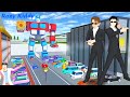 Polisi Yuta Menyamar Jdi Yakuza Untuk Menyelidiki Robot Optimus Prime | Sakura Simulator | RoxyKiddy