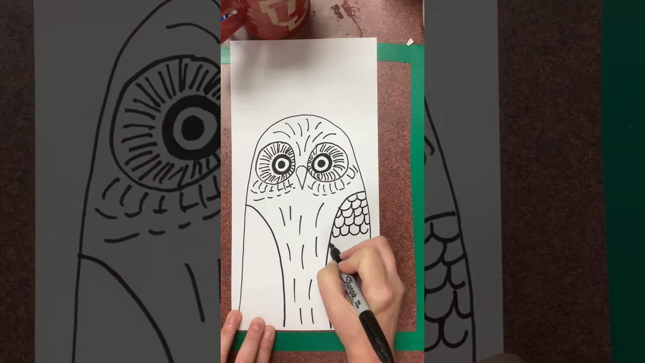 Texture owl part 1