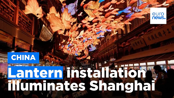 Lantern installation celebrates 2024 Year of the Dragon illuminating Shanghai's Yuyuan Garden - DayDayNews