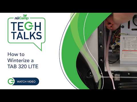 Tech Talk: How to Winterize a TAB 320 LITE