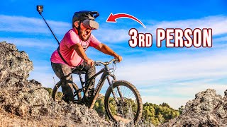 Surviving Mountain Biking In 3rd Person